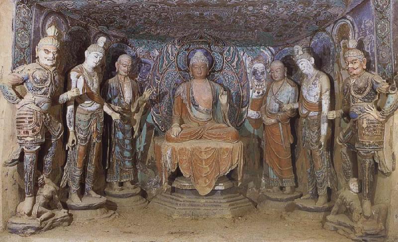 Dennis Miller Bunker Buddha and bodhisattva-s oil painting image